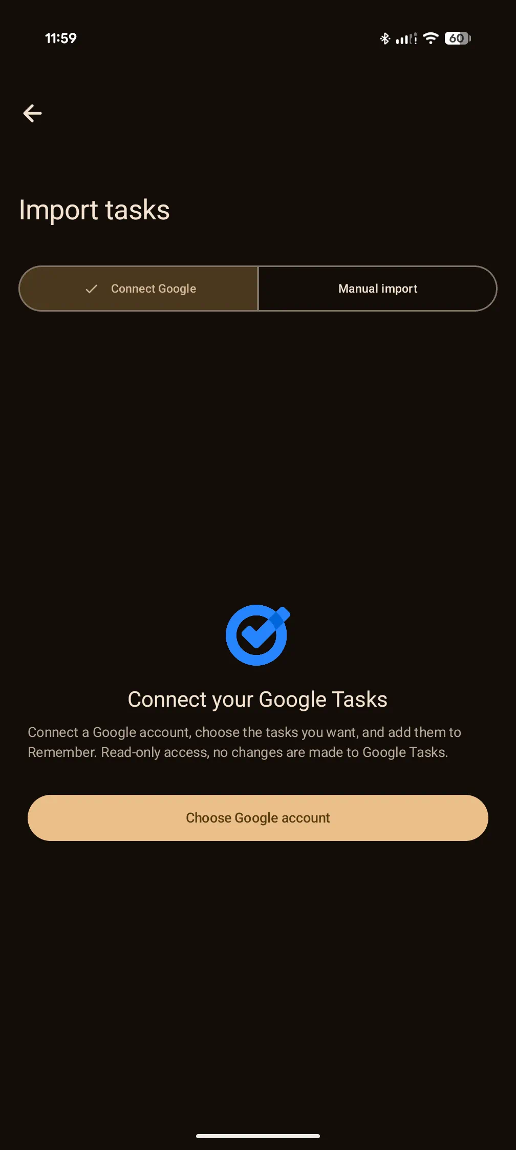 Import your Google Tasks to Remember. No need to start from scratch.